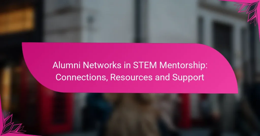 Alumni Networks in STEM Mentorship: Connections, Resources and Support